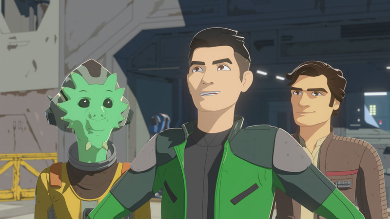 Neeku Vozo, Kaz and Poe assess life on Colossus.